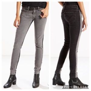 Levi’s 711 Skinny Jeans Two-Tone Size 25x30